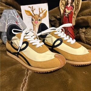 Loewe Orange Textured Sole